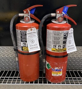 FIRE EXTINGUISHER 10lb ABC (SCRATCH & DIrty) SET OF 2