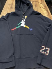 Nike Jordan Sport DNA Men  s Size Large Athletic Long Sleeve Hoodie CK9573-010