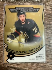 GAGE QUINNEY 2020-21 Ultimate Collection Ultimate Introductions Gold #23/49