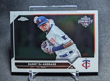 Danny De Andrade Chrome Prospect Rookie 2023 Topps Pro Debut Card #PDC-70 Twins