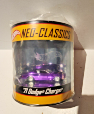 Hot Wheels '71 Dodge Charger Neo Classics Oil Can 1 /3000 RLC