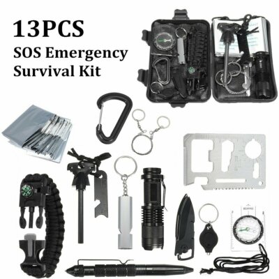 Kit De Survie Ultime 13-en-1 - Tactical Doomsday Pack - Prêt Pour L'Aventure