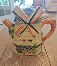 Vintage Windmill Shaped Of A Tea Pot. S1
