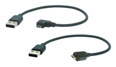 micro USB 2.0 High Speed Ladekabel Datenkabel mit gerade- oder 90° Winkelstecker