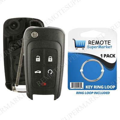 #ad #ad Replacement for Chevy Camaro Cruze Equinox Malibu Remote Key Fob 5b Shell Case $6.95