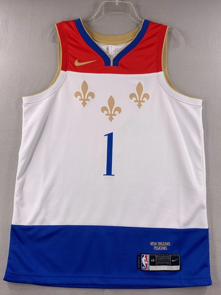 Youth Nike Zion Williamson White New Orleans Pelicans Swingman Player Jersey - Association Edition