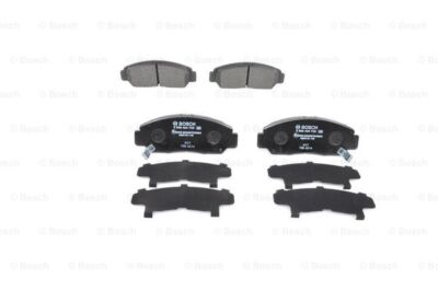 Bosch 0 986 424 722 brake pad set, disc brake front axle for Honda