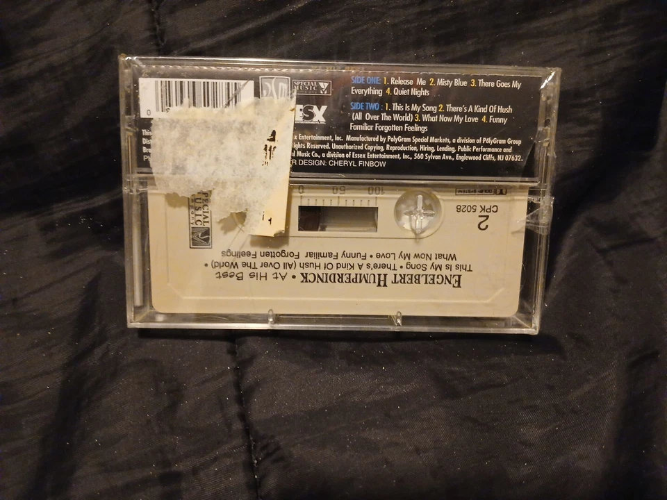 New Factory Sealed Engelbert Humperdinck At His Best Cassette Polygram - Image 4 of 4