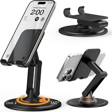 Cellphone and Tablet Stand Holder for Desk Table with Angle Height Adjustable