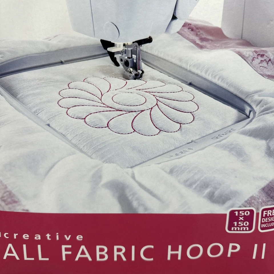 PFAFF Creative All Fabric Hoop II 150 x 150 mm w/ quick release for embroidery - Image 2 of 4