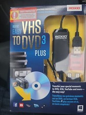 Roxio Easy VHS to DVD 3 Plus 2012 Corel New, Sealed Software