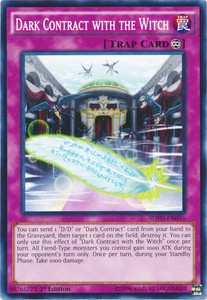 Dark Contract with the Witch - SDPD-EN035 - Common - 1st Edition x3 - Near Mint