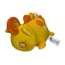Aphmau MeeMeows Stegosaurus Plush Yellow Orange Stuffed Animal Toy