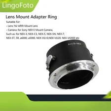 Lens Mount Adapter Ring for ARRI Mount Lens to NEX E-mount Camera NEX7 A7 A7R