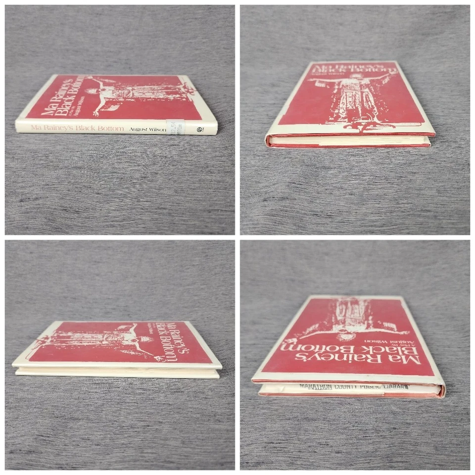 Ma Rainey's Black Bottom A Play by August Wilson Hardcover Book Club Edition VTG - Image 3 of 4