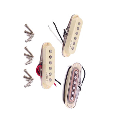 High-grade Loaded Alnico 5 SSS Guitar Neck Middle Bridge Pickup for ST Strat