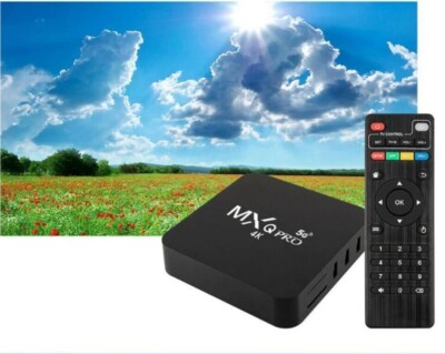 2024 New Smart TV Box MXQ-PRO 4K HD Android 10.0 Smart TV Box 2.4/5G Dual-WIFI 3