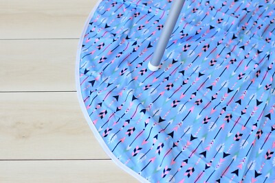 MR THEO 120cm messy splat mat - feeding high chair - waterproof machine washable