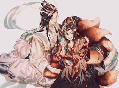 Anime mo dao zu shi  lan wangji wei ying wuxian Playmat Gaming Mat