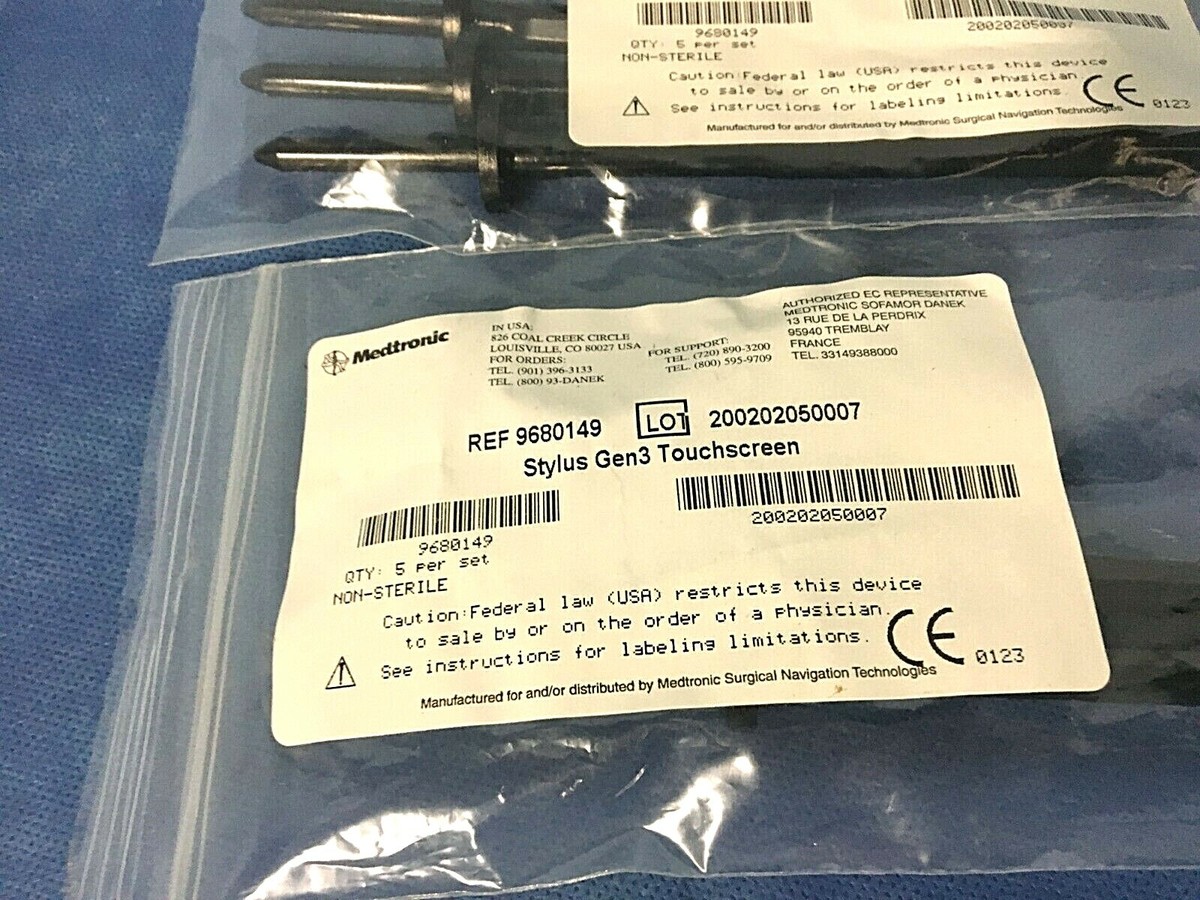 Medtronic 9680149, Stylus Gen 3 Touchscreen (x5) | eBay