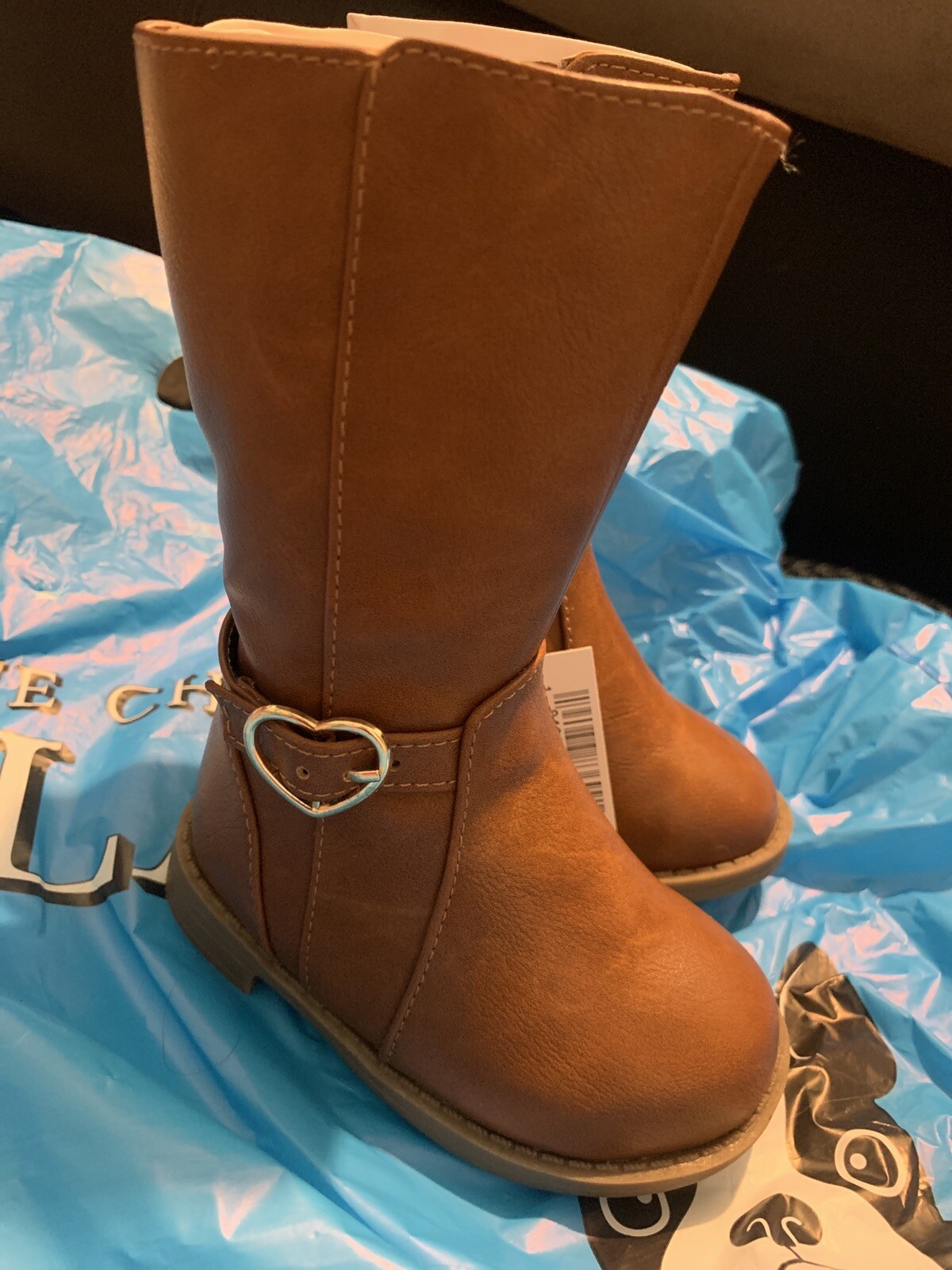 Children’s Place toddler shoes Dressy Boots Brand New!! Safe Shipping😉-image