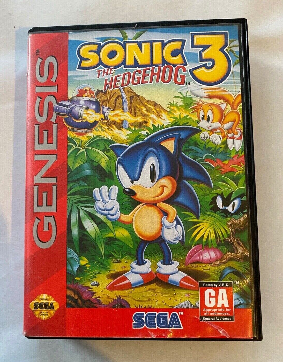 Sonic the Hedgehog 3 (Sega Genesis, 1994) Video Game