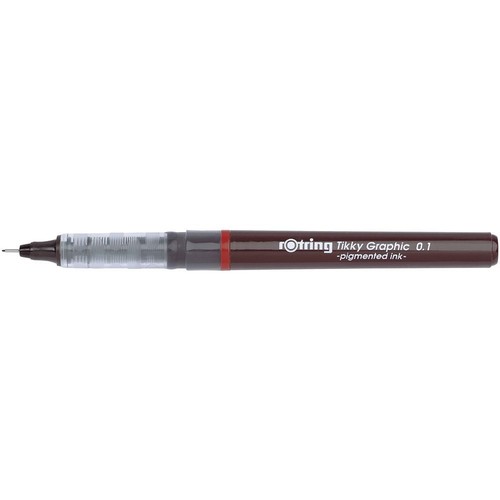 Rotring Tikky - Graphic Fineliner Fiber Tip Pen - 0.1mm - S0814730 - Brand New - Picture 3 of 5