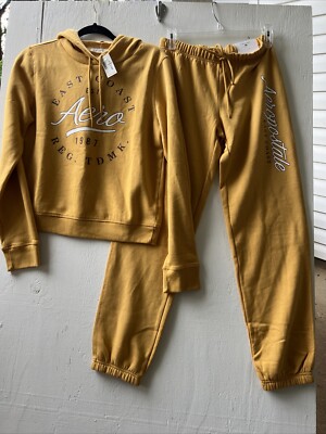 Aeropostale Sweatsuits W/Hoodie Size M Top And Pants New With Tags Classic  Women