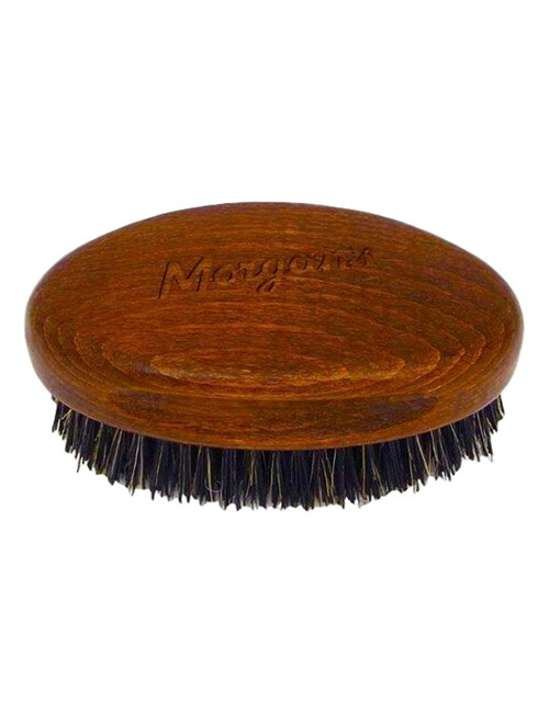 Morgans Mens Gentlemens Boar Bristle Beard Brush Clean Stimulate Condition Hair