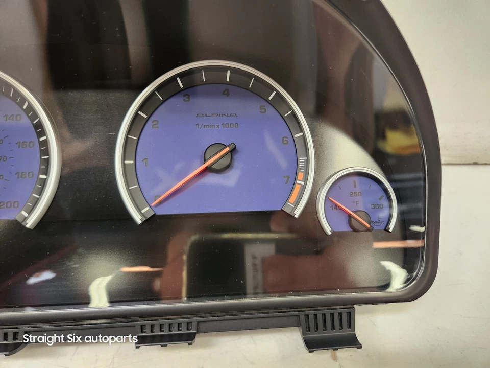✅ 11-15 OEM BMW F01 F02 Alpina B7 B7L cuadro de instrumentos velocímetro Bosch Foto 3 de 4