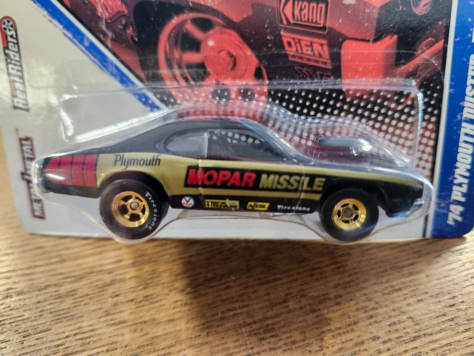2011 Hot Wheels Vintage Racing #16/30 1974 Plymouth Duster "Mopar Missile" w/RR - Image 2 of 3
