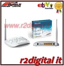 ROUTER TP-LINK TD-W8951ND WIRELESS N MODEM 300Mbps LAN ADSL WIFI RETE CASA PC  