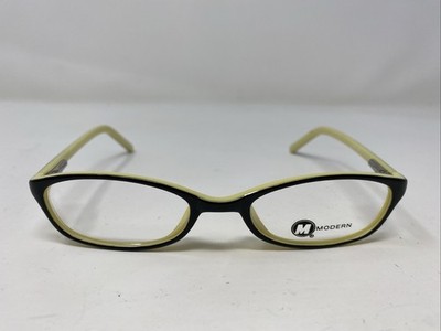 Modern Optical CERTAIN BLACK/LIME 48-18-130 Full Rim Eyeglasses Frame :G54