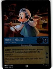 Minnie Mouse 141/204 Disney Lorcana Winterspell Common, Cold Foil NM