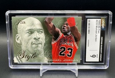 1995-96 Flair - Michael Jordan #235, Chicago Bulls CGC Mint 9
