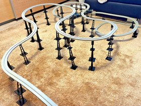 LEGO SYSTEM 6991 MONORAIL👉SPACE UNITRON TRANSPORT BASE - TRAIN 👈MONORAIL TRACK