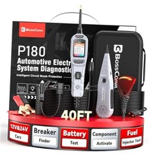 2026 BOSSCOMM P180 Circuit Tester with Built-in Oscilloscope 9-30V