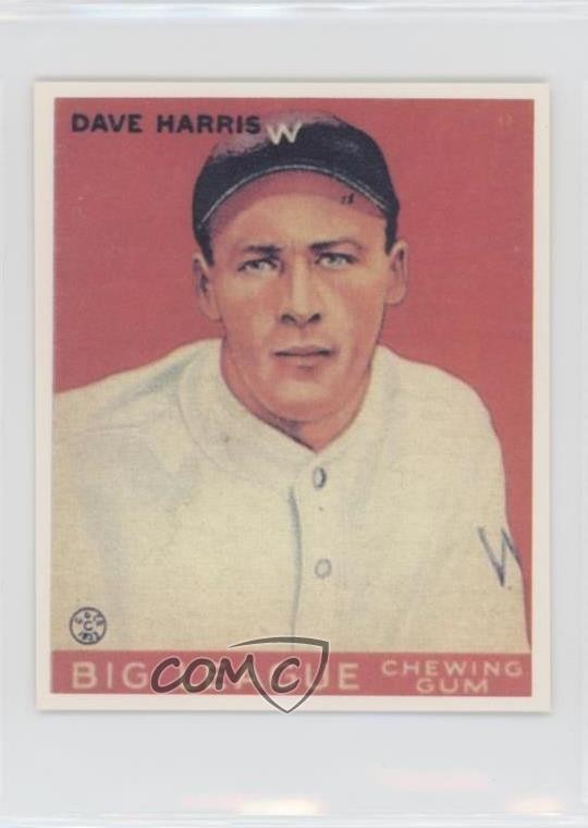 1983 Renata Galasso 1933 Goudey Reprints Dave Harris #9 0q3