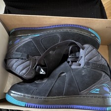 Jordan Air Jordan Fusion 8 Aqua 2008 Black Purple Blue Sneaker 384522-041 Men