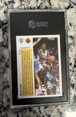 1991-92 Upper Deck Michael Jordan Award Winner Holograms #AW1 Rare