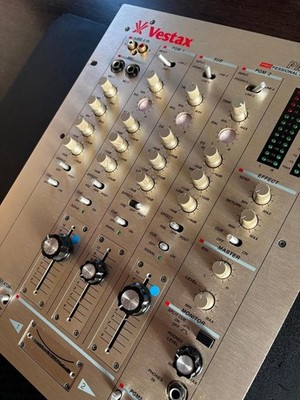 VESTAX PMC-270A Rotary DJ Mixer Modified 3 Channel 3-Band EQ