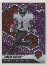 2021 Panini Mosaic Rookies No Huddle Purple Prizm 31/50 Jaelon Darden #333 0q4s