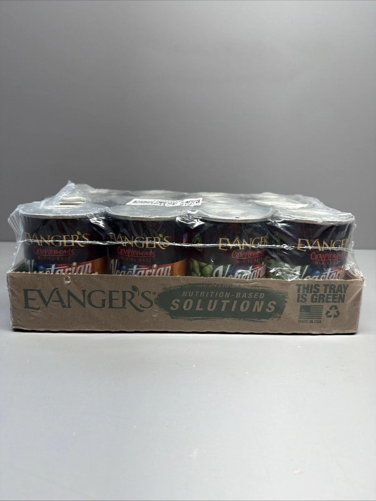 Evanger's Super Premium Wet Dog & Cat Food Vegetarian, 12Each/12.8 Oz, 12 Pack (