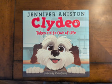 JENNIFER ANISTON SIGNED BOOK AUTOGRAPH JSA FRIENDS CLYDEO RACHEL GREEN