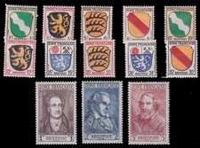 Franz&ouml;sische Zone 1945  1/15  Allgemeine Ausgabe, postfrisch