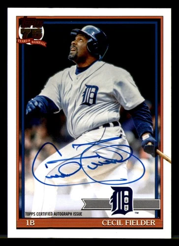 2026 Topps Series 1 Cecil Fielder Red Foil (RAW)