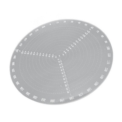 Round Center Finder Compass 300mm 10 To 150mm Radius Circle Drawing Lathe Wo SET