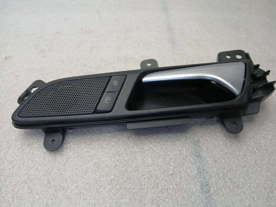 2012-2014 VOLKSWAGEN PASSAT B7 REAR RIGHT INTERIOR DOOR HANDLE W/ SWITCH OEM - Image 2 of 4