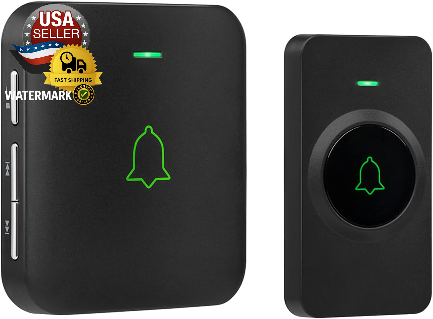 Wireless Mini CB-11 Waterproof Doorbell Chime with 1000ft Range