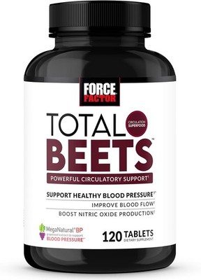 Total Beets Blood Pressure Support with Grape Seed Extract and Non GMO Beet Root